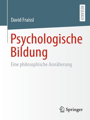cover image of Psychologische Bildung